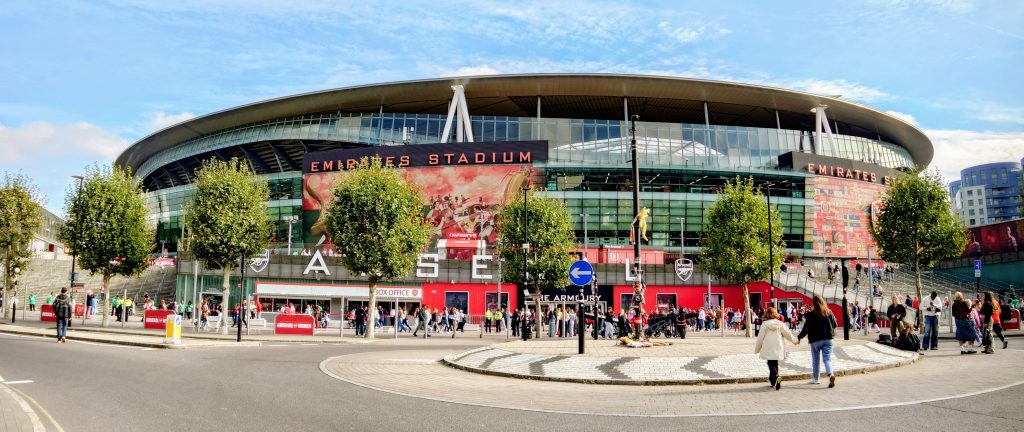 Experiencing the Emirates for the first time with Arsenal Women